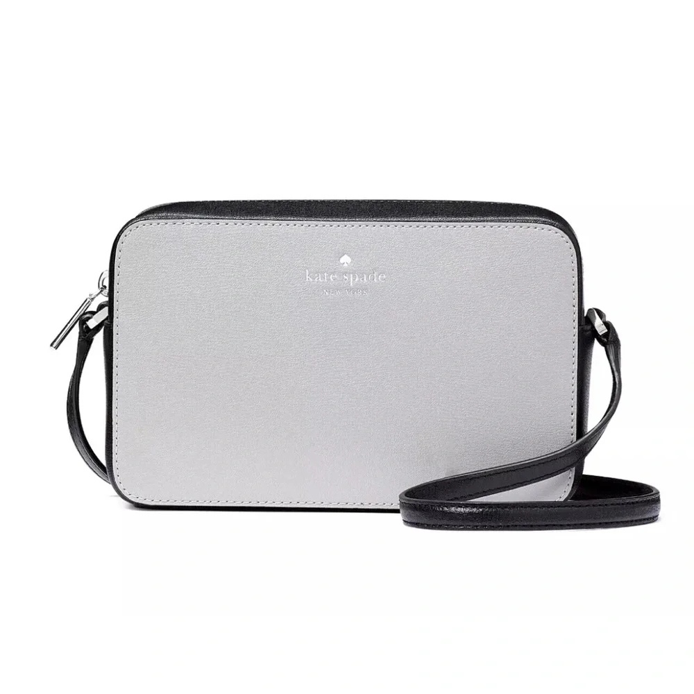 Kate Spade Sienna Crossbody bag Leather Nimbus Grey Multi
